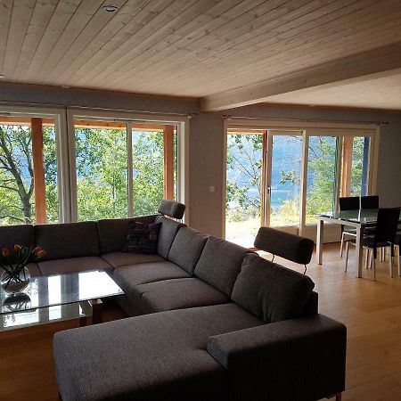 Panorama View Along The Fjord In Stryn Villa Blakset Ngoại thất bức ảnh