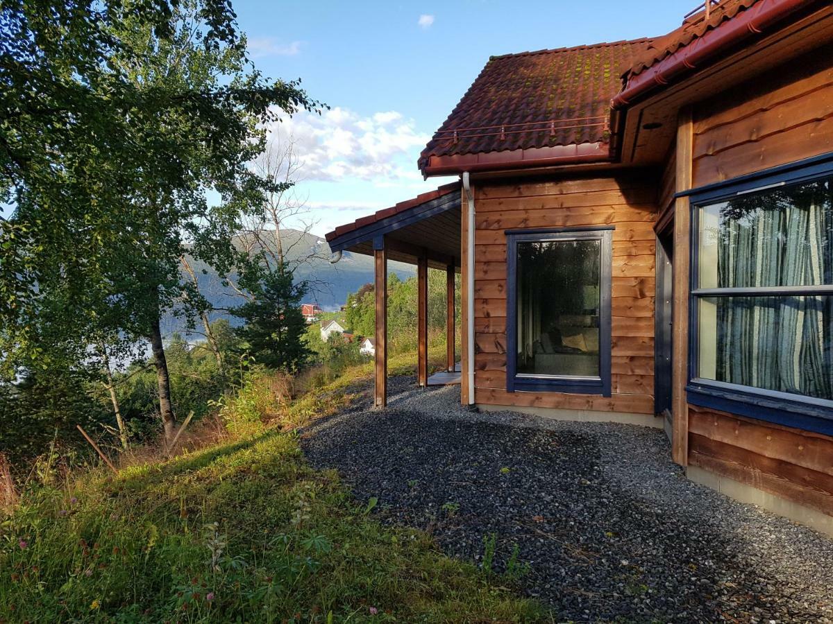Panorama View Along The Fjord In Stryn Villa Blakset Ngoại thất bức ảnh